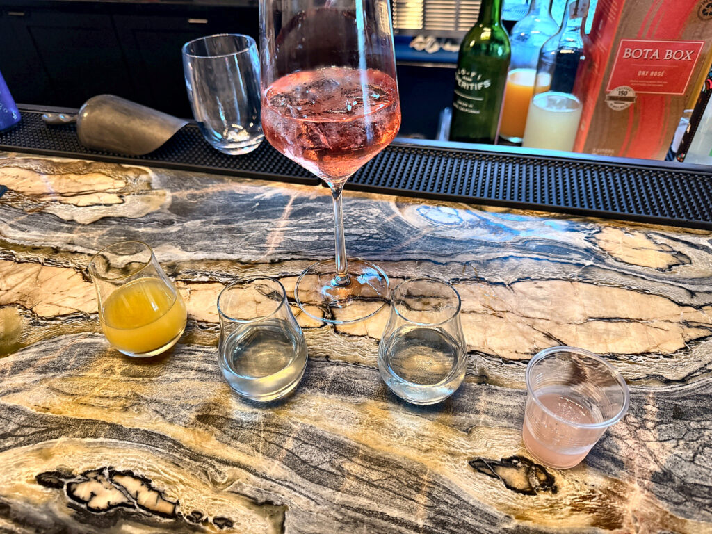 Vino and Tap Cocktails